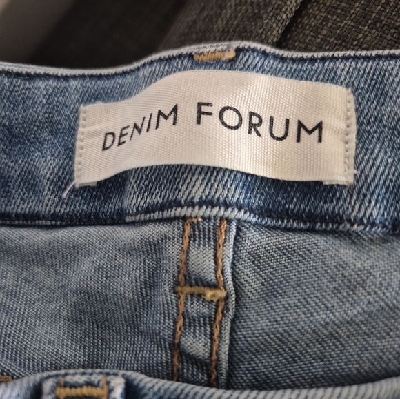 Denim Forum Aritzia The 90's Lexi Lo Rise Bootcut Ankle Denim Jeans Size 30 - Picture 11 of 13